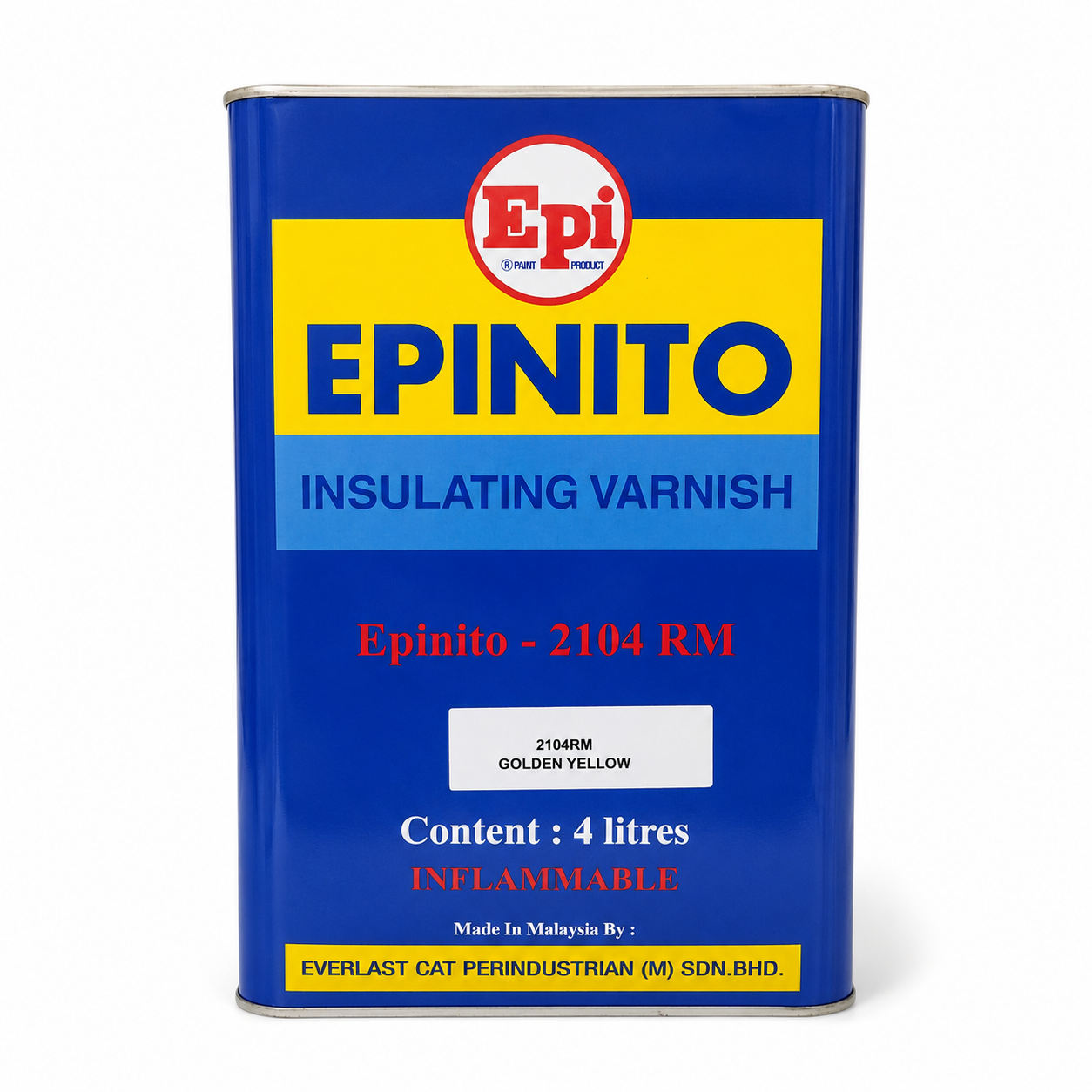 EPINITO insulating varnish container